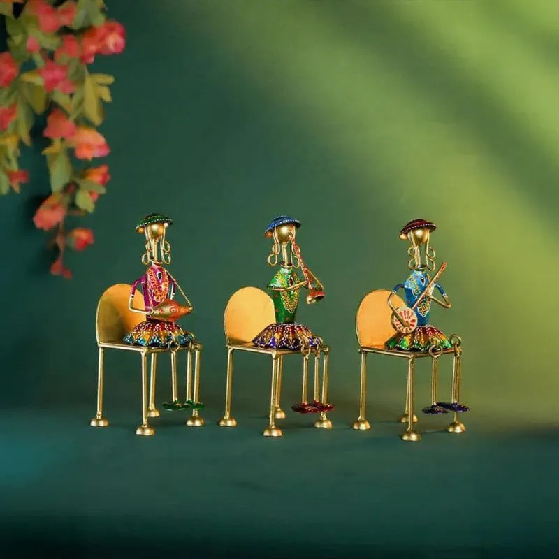 Rang Raag Folk Showpiece - Set Of Three media 3