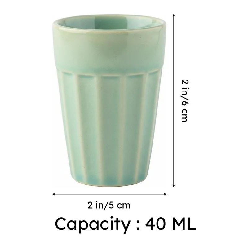Vidara Kulhad (40 ML) - Green media 7