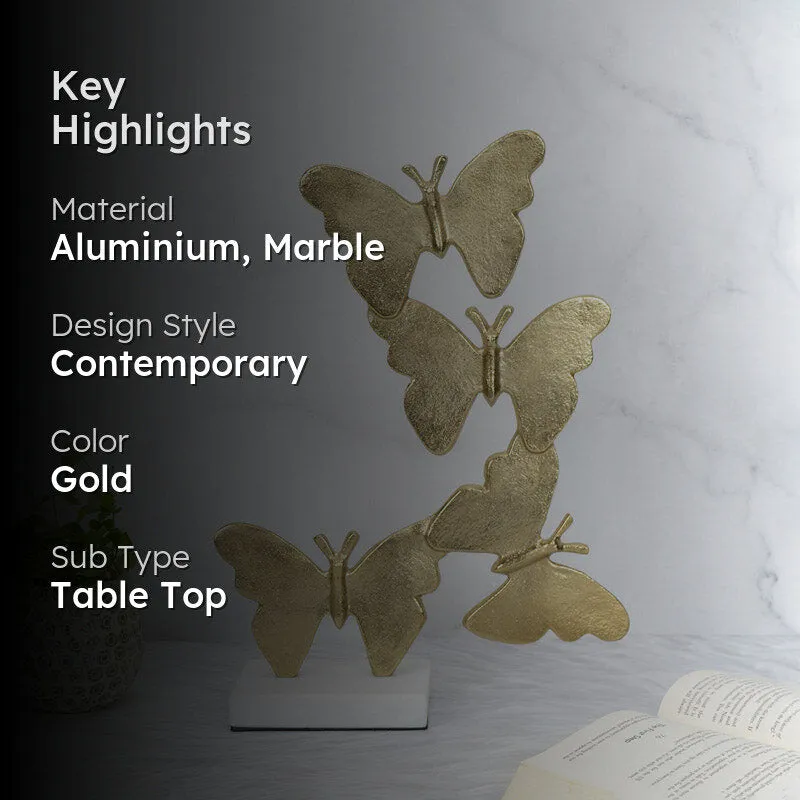 Butterfly Galore Aluminium Showpiece media 2