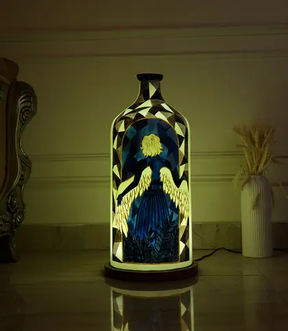 Glass · Wood