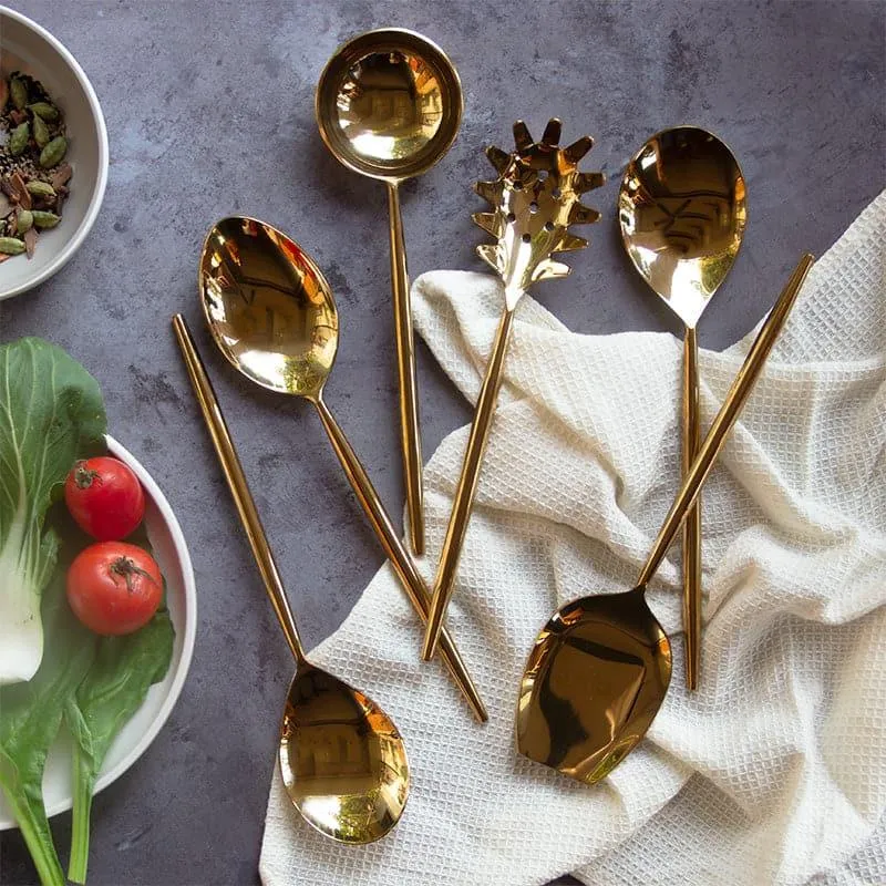 Chenola Serving Spoon - Set Of Six media 1