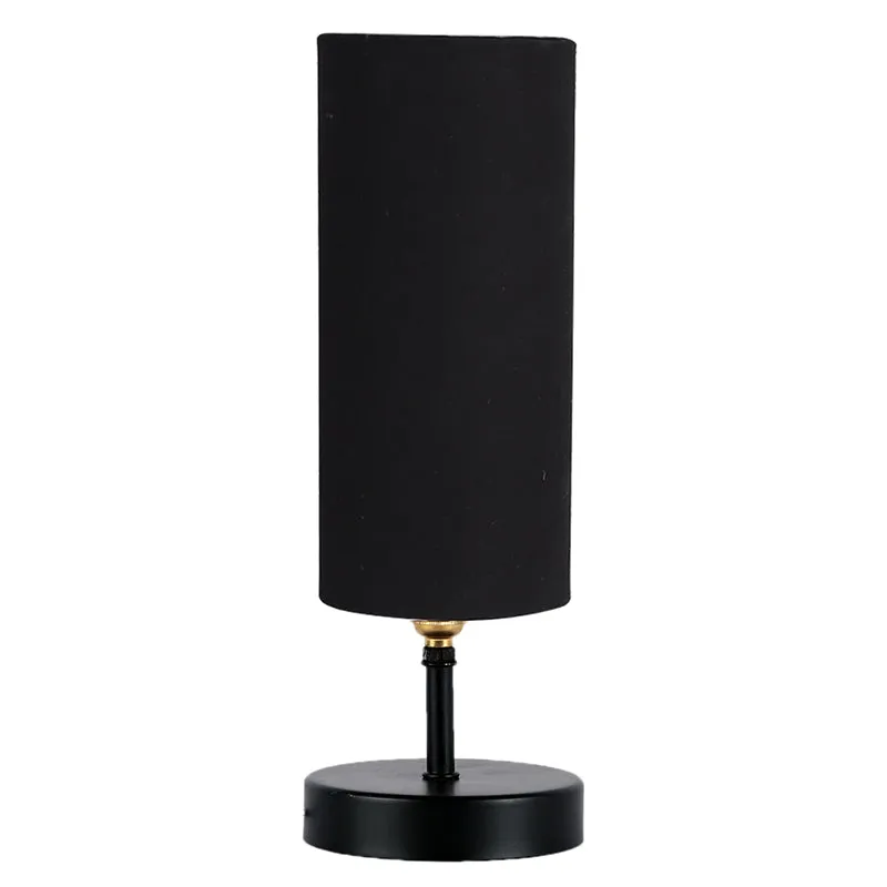 Hisha Metal Wooden Table Lamp - Black media 4