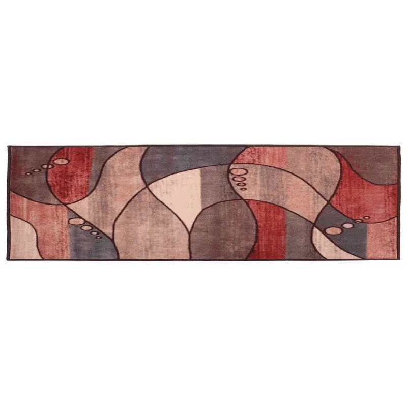 Oblique Nylon Runner Rug media 1