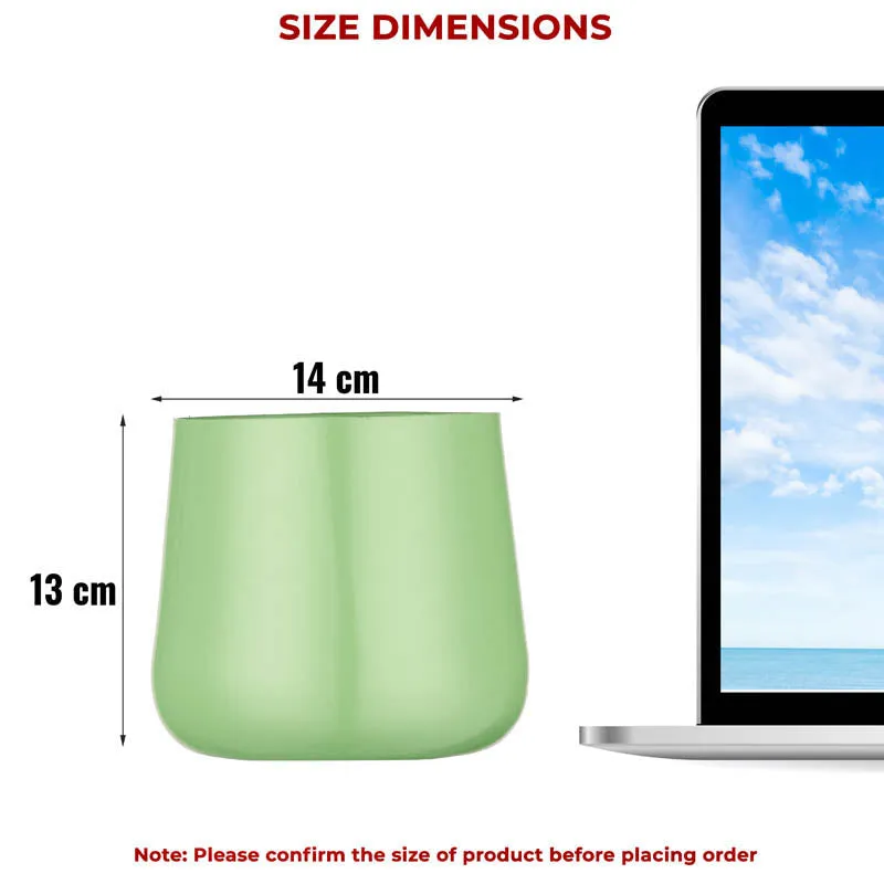 Melva Handcrafted Planter - Green media 7