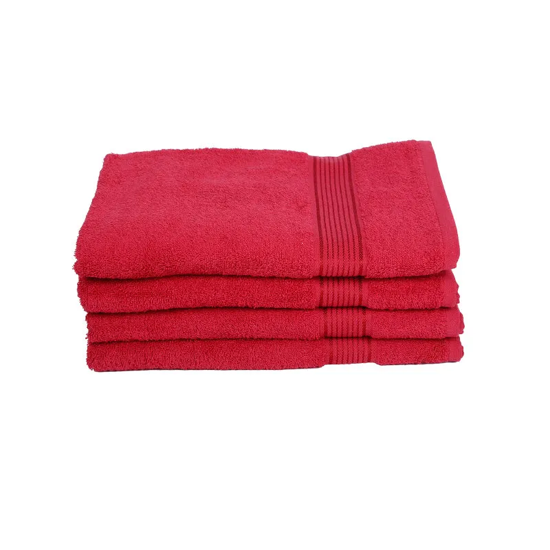 Bodil Bath Towel (Red) - Set Of Four media 4