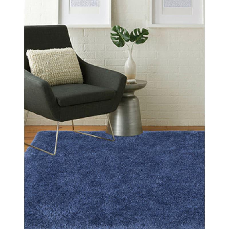Table Tufted Woven Whisper Rug - Denim Blue media 3