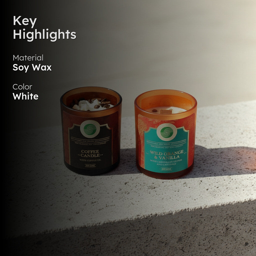 Enchanta Flavour Fuse Scented Candle - Set Of Two media 2