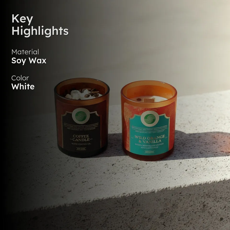 Enchanta Flavour Fuse Scented Candle - Set Of Two media 2