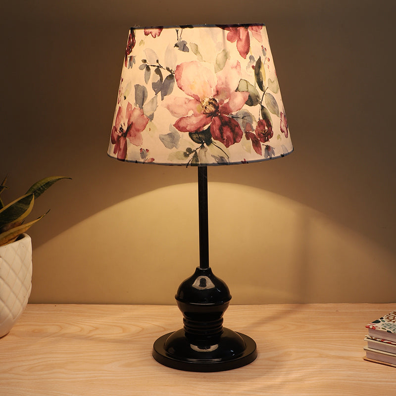 Lumikka Griff Printed Metal Table Lamp - Multicolor