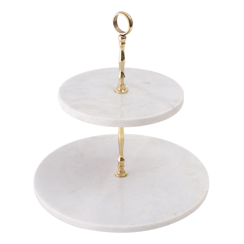 Veritas Two Tiered Marble Platter media 5