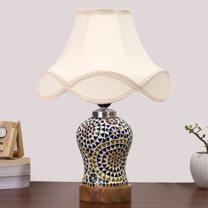 Aurenique Arc Wooden Table Lamp - Multicolor media 4