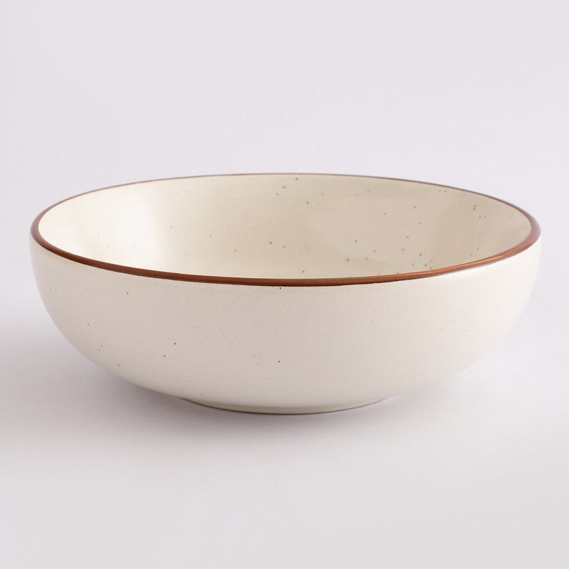 Classic Off-White Serving Bowl - 400 mL media 5