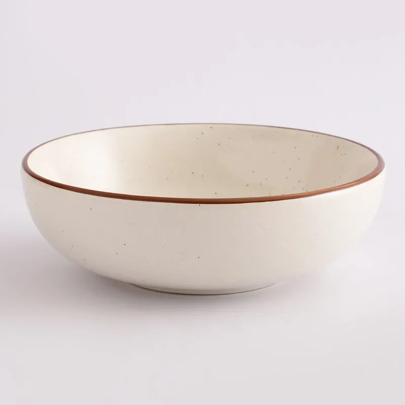 Classic Off-White Serving Bowl - 400 mL media 5