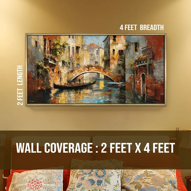 Riverside Homes Canvas Wall Painting With Frame media 8