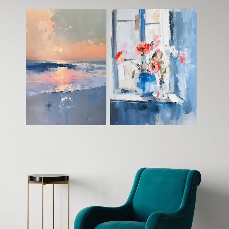 Waves & Windows Wall Art - Set Of Two media 5