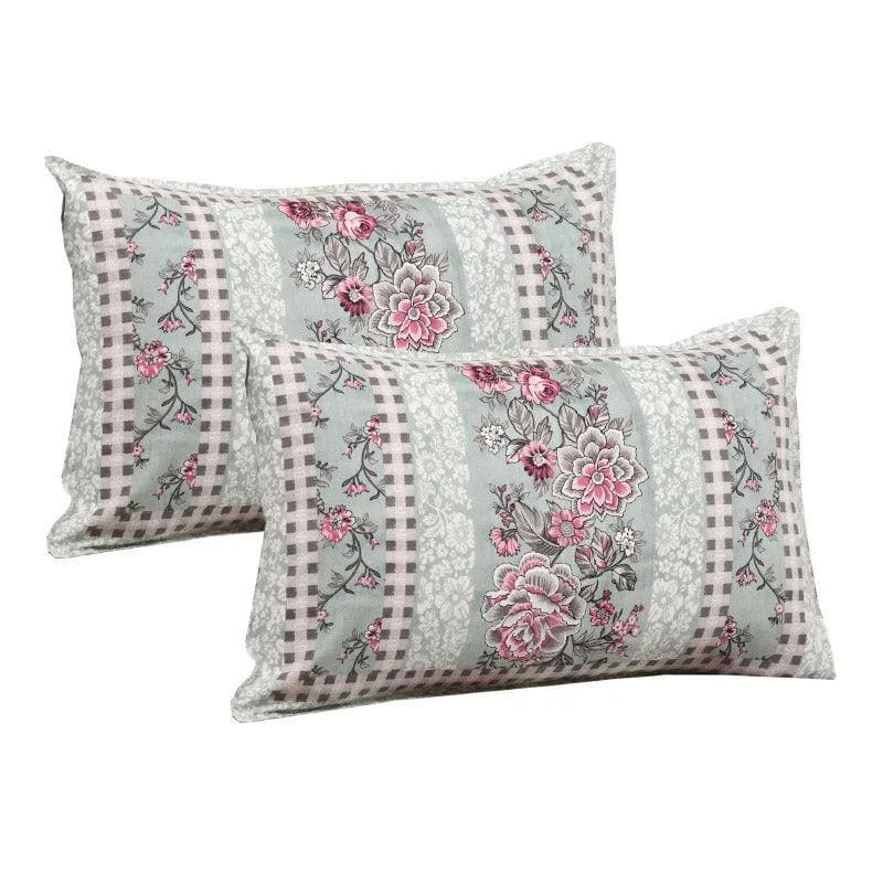 Maharani Mahal Cotton Bedsheet (White) - 160 TC media 4
