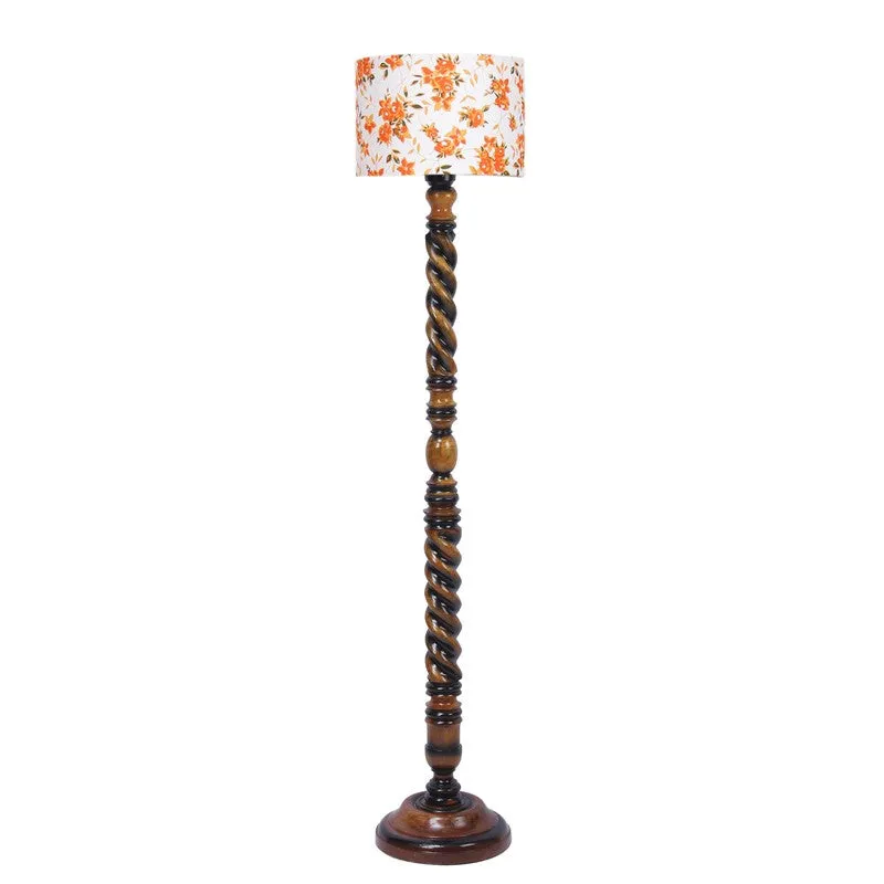 HaloCylinder Floor Lamp I (Floral) media 6