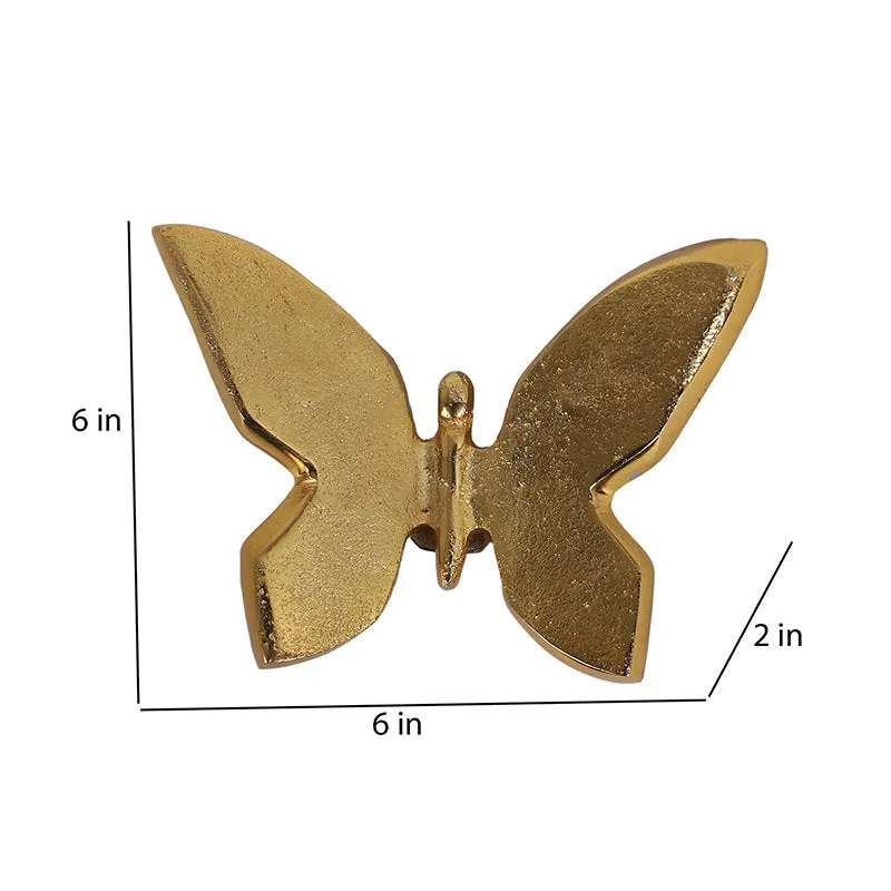 Aurum Monarch Aluminium Wall Accent - Set Of Five media 7