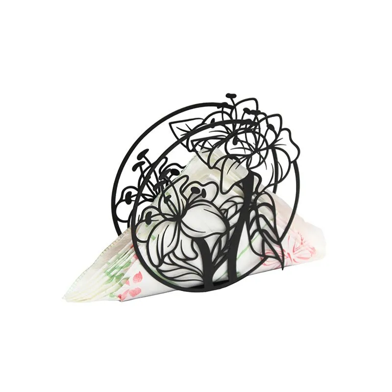 Lilly Velor Napkin Holder - Set Of Two media 4