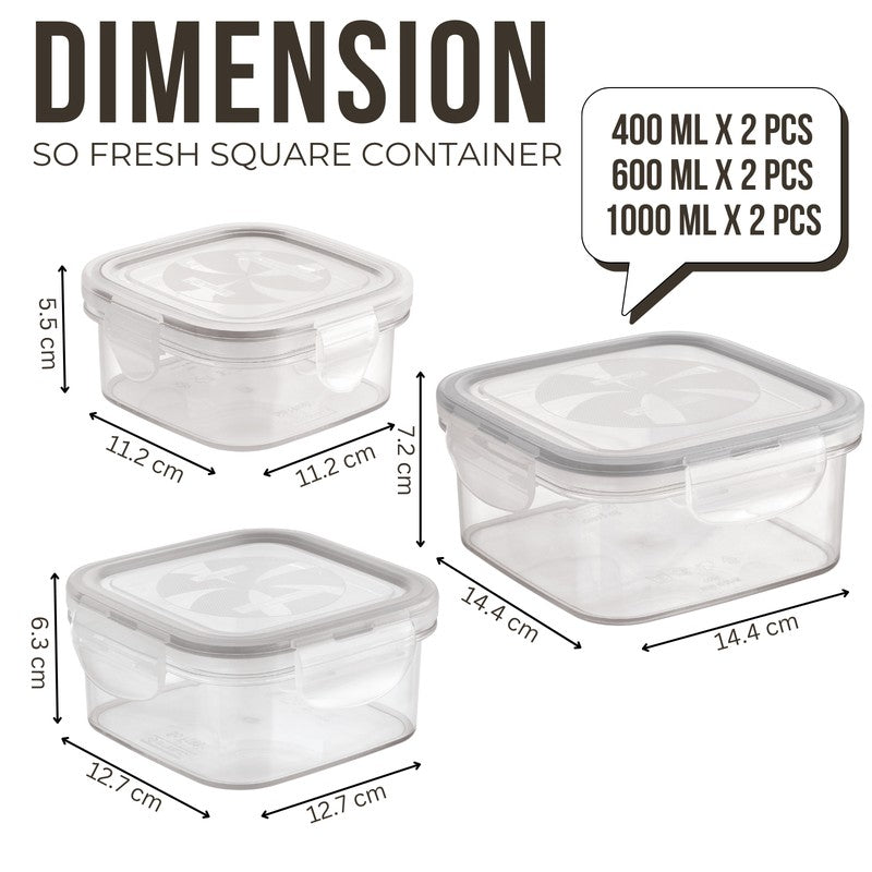 MultiServe Airtight Lunch Pack -Set of Six media 7