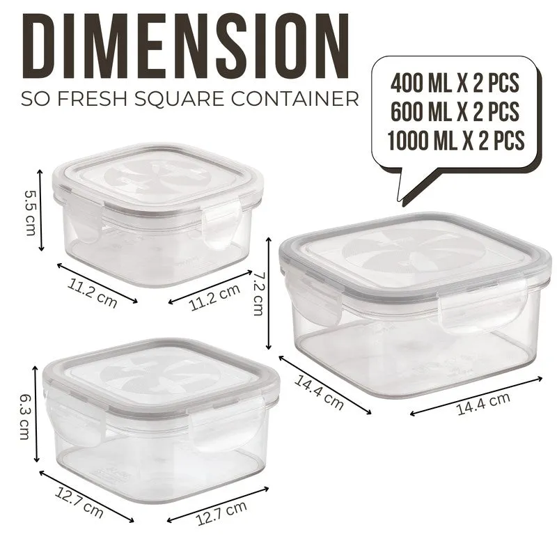 MultiServe Airtight Lunch Pack -Set of Six media 7