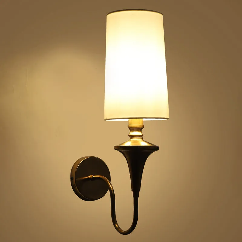 Leino Cotton & Iron Wall Lamp media 7