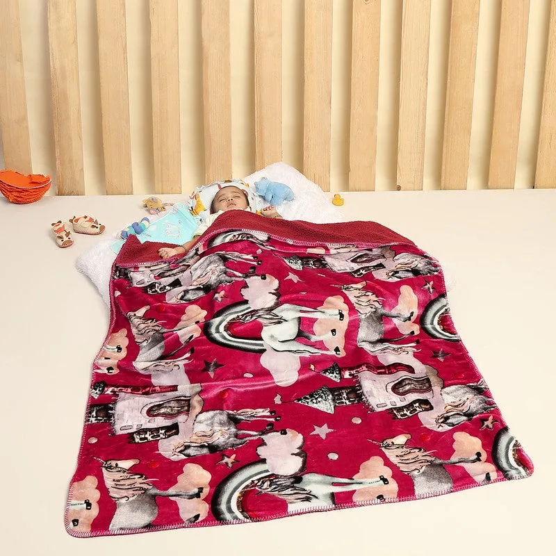 Monte Carlo Dreamy Unicorn Kids Blanket - 300 GSM media 1