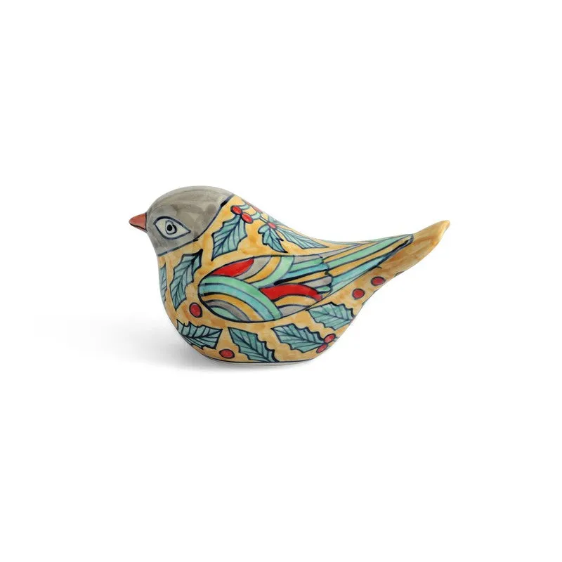 Chirpy Charm Ceramic Handpainted Showpiece media 3