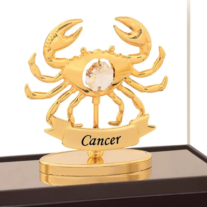 Golden Crab 24K Gold Plated Mild Steel Showpiece media 5