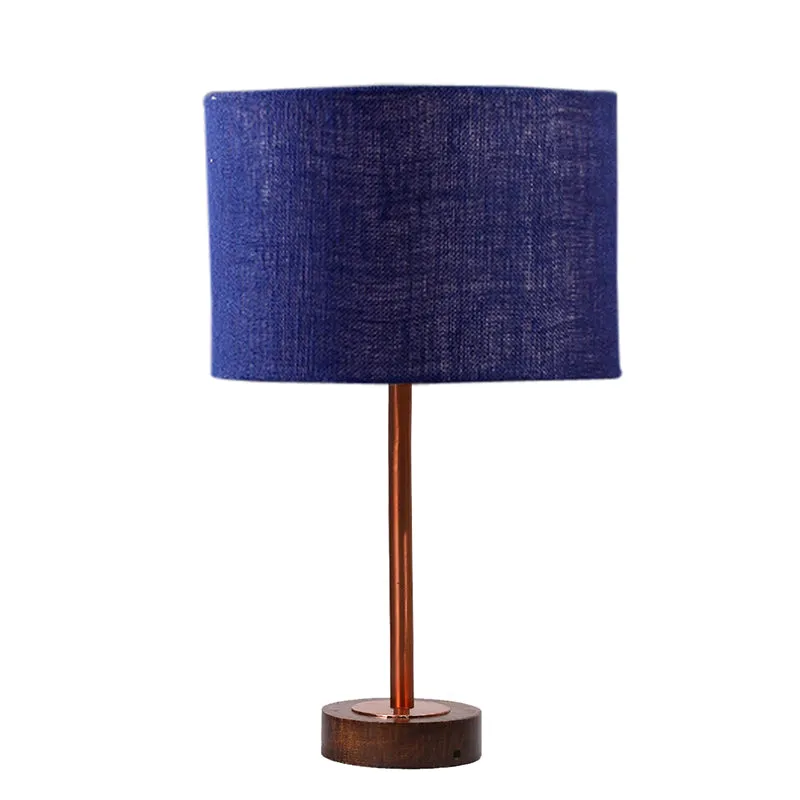 Sienna Rodin Wooden Table Lamp - Blue media 5