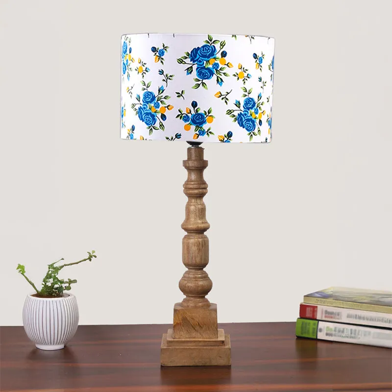 Fleur Arbor Wooden Table Lamp - Multicolor media 3