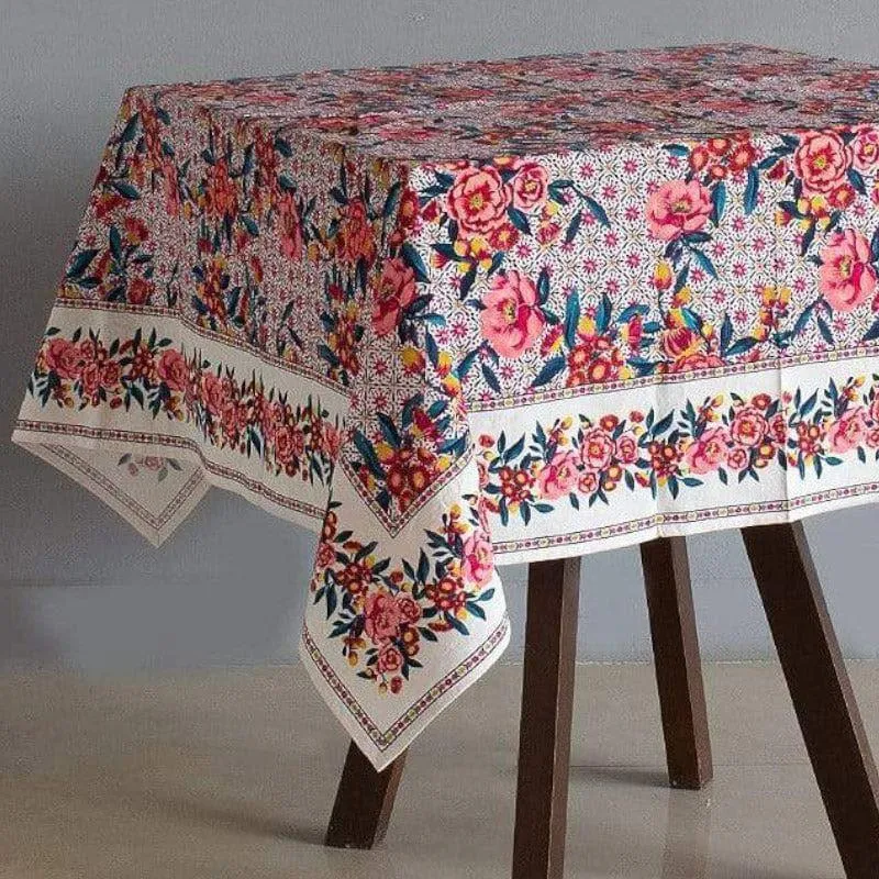 Poppy Petals Table Cover - Four Seater media 1