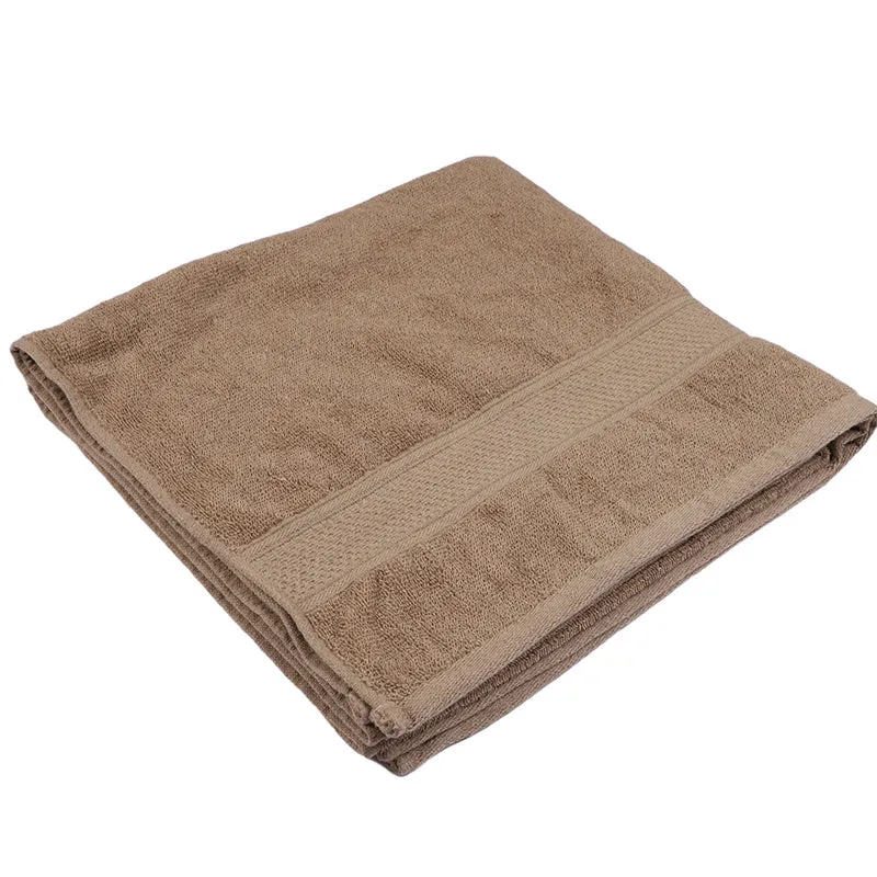 Velvique Cotton Bath Towel - Light Brown media 3