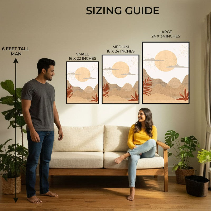 Dawn Archival Canvas Wall Art - Black Frame media 9