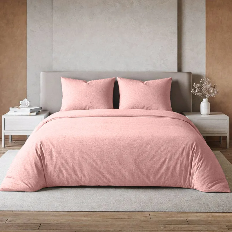 SoloTone Cotton Bedsheet (Pink) - 600 TC media 1