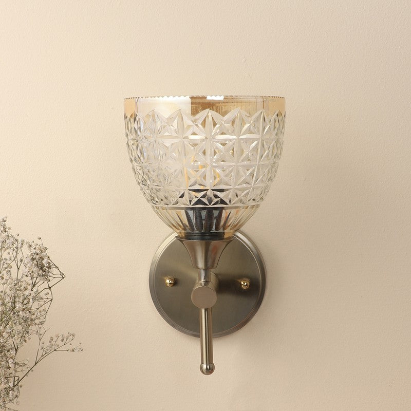 Cindrel Elegant Glass Wall Lamp media 5