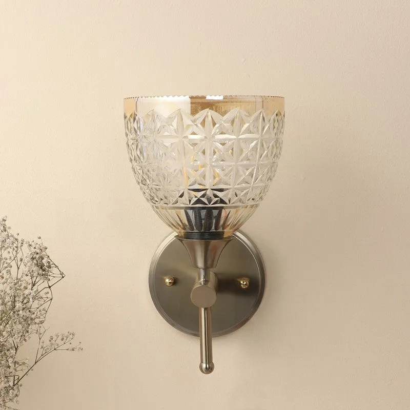 Cindrel Elegant Glass Wall Lamp media 5