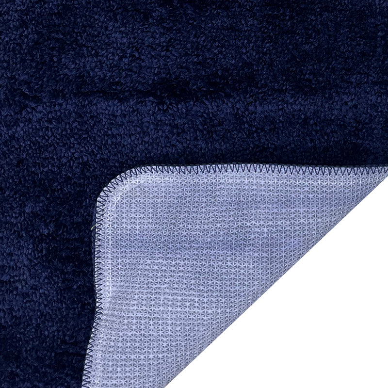 Cleve Anti Skid Bath Mat - Navy Blue media 4