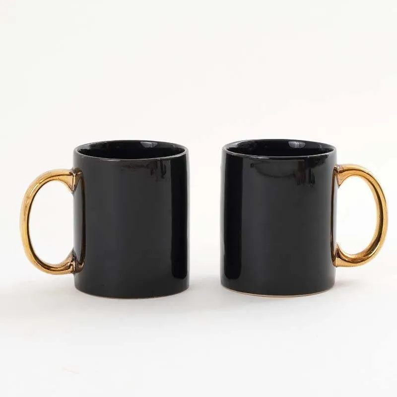Solomon Ceramic Coffee Mug (320 mL Each) - Set of Two media 3