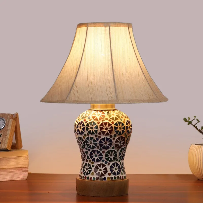 Terrix Wooden Table Lamp - Multicolor media 3