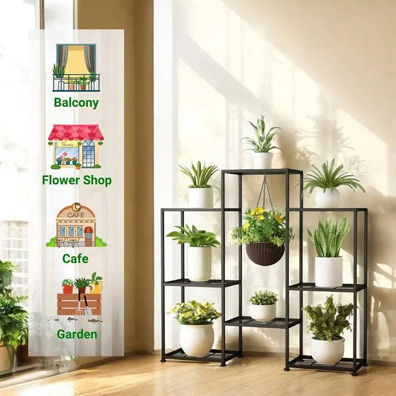 Timber Tier Metal Planter Stand media 6
