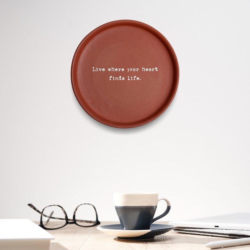 Soulplace Terracotta Wall Plate