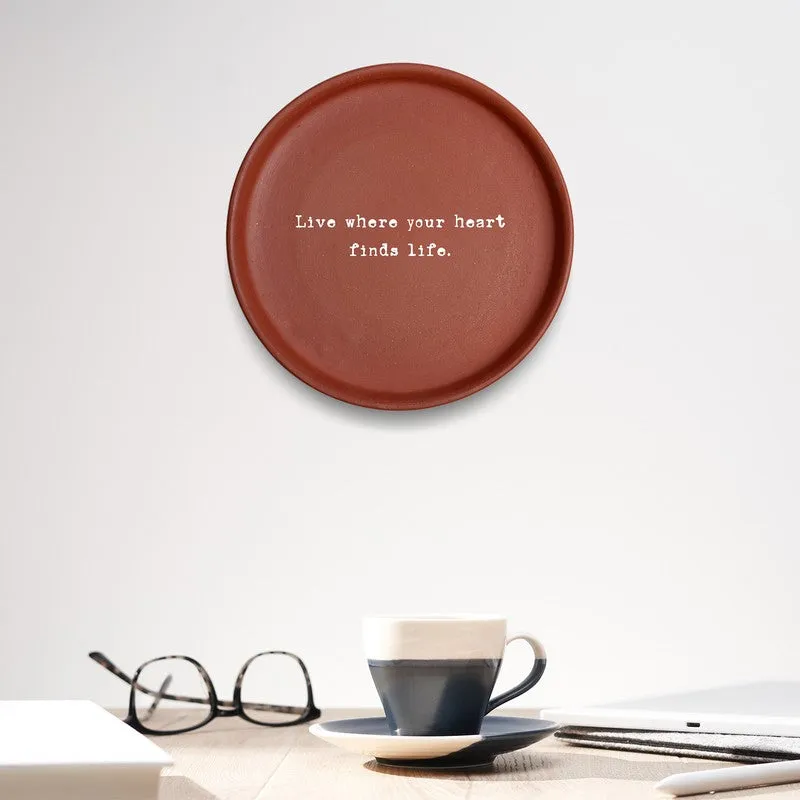 Soulplace Terracotta Wall Plate media 1