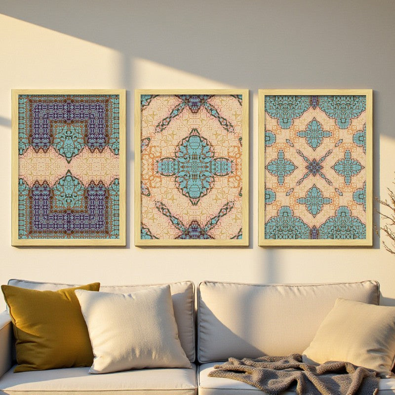 Artora Wall Painting - Set Of Three