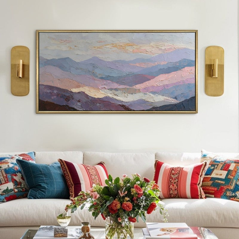 Manor Mist Canvas Wall Art