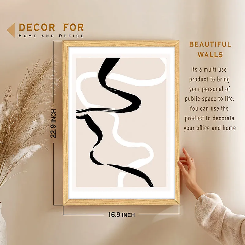 Monochrome Twist Wall Art media 5