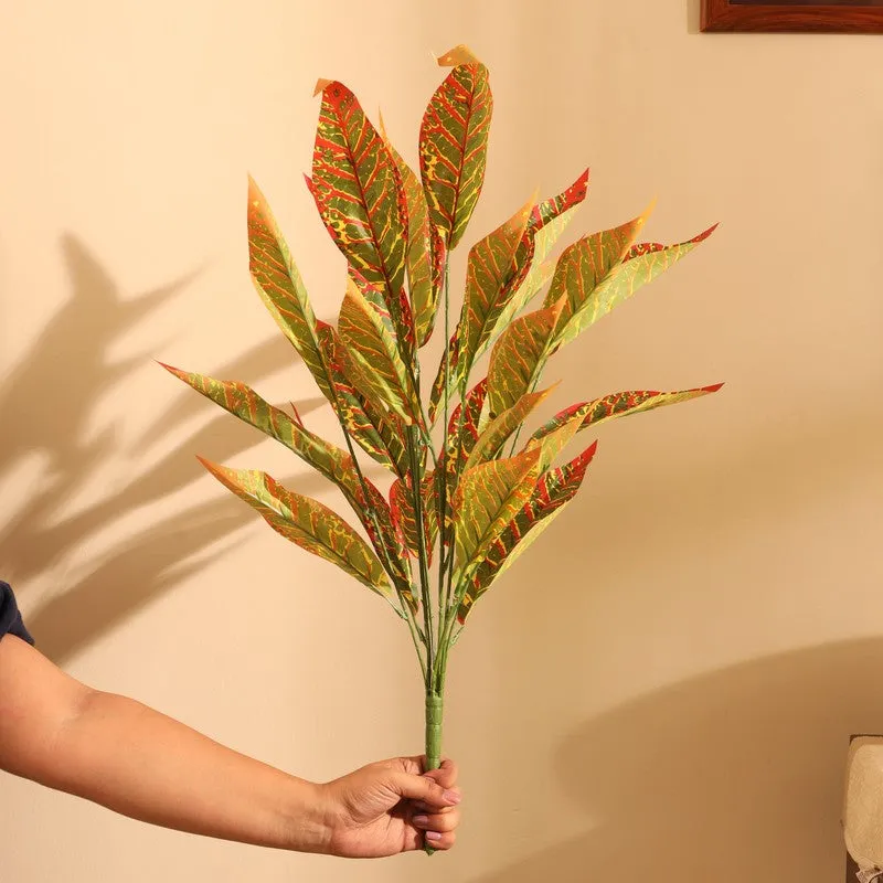 Artificial Croton Plant Without Pot (Set of Two) - 2 ft media 3