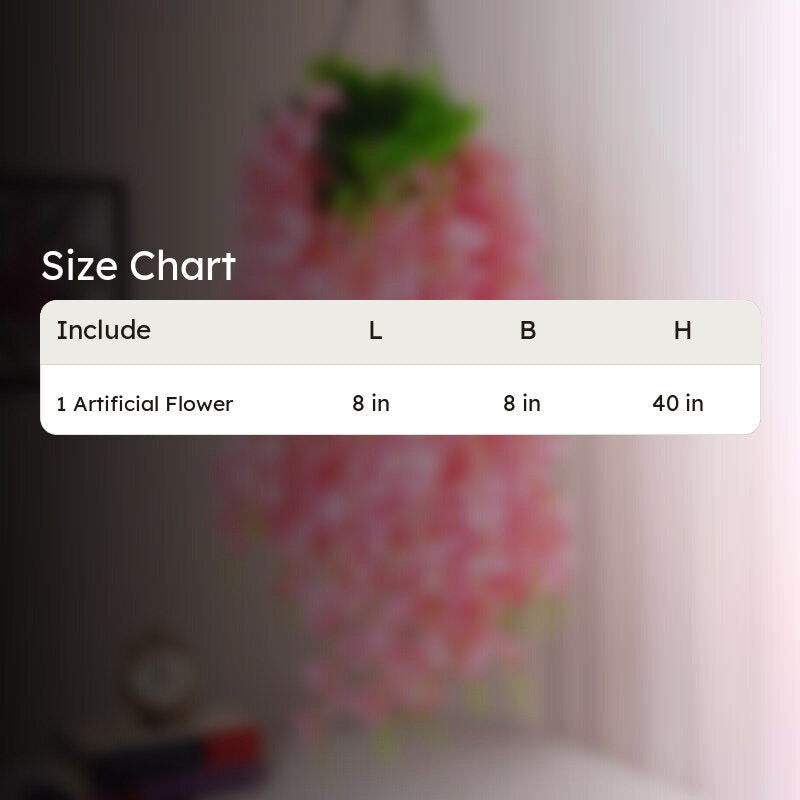 Perenna Artificial Fabric Orchid Bunch - Pink media 6