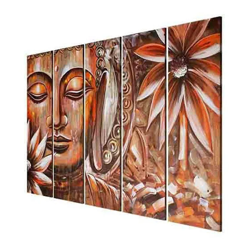 Blissful Buddha Wall Art - Five Piece Set media 6