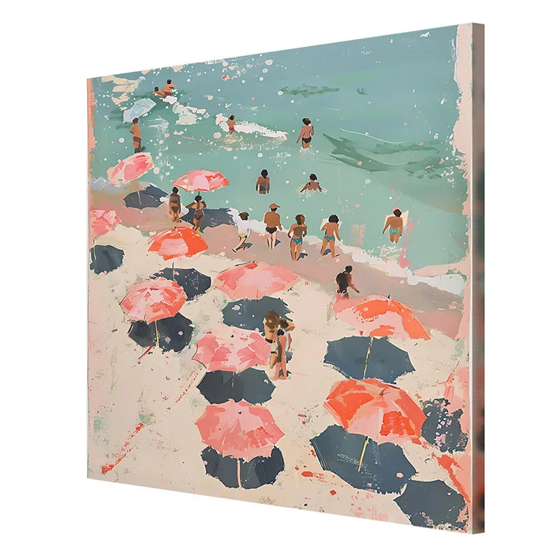 Summer Beach Wall Painting media 6